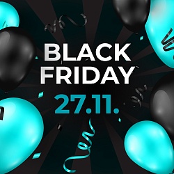 Black Friday. 7% discount on all products