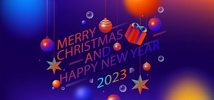Merry Christmas and Happy New Year 2023!